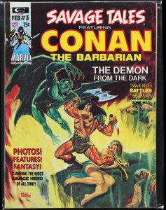 Savage Tales #3 (1974) Conan