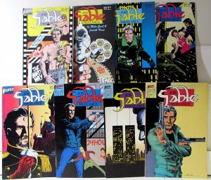 Jon Sable Freelance Lot 8 #44, 45, 46, 47, 49, 52, 53, 54 1986 First Comics