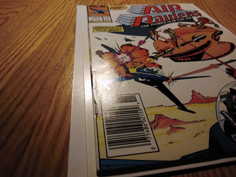 Air Raiders #1 Newsstand Edition (1987)