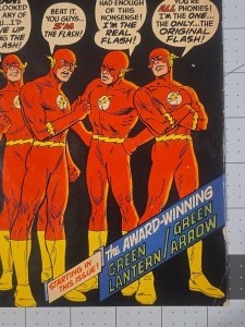 The Flash #217 (DC Comics September 1972) 2nd Team Up Story With Green Lantern