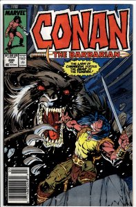 Conan the Barbarian #220 Direct Edition (1989) Conan
