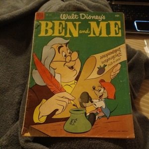 Four Color #539 Ben and Me (3/1954, Dell) golden age Walt Disney cartoon precode