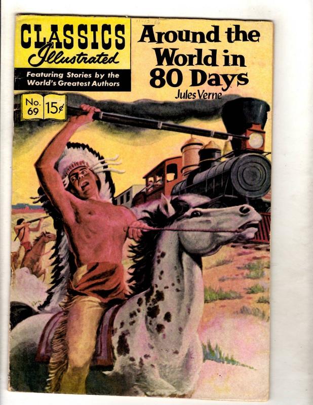 10 Classics Illustrated Gilberton Comic Books 51 55 57 62 63 69 72 75 76 46 JL26 