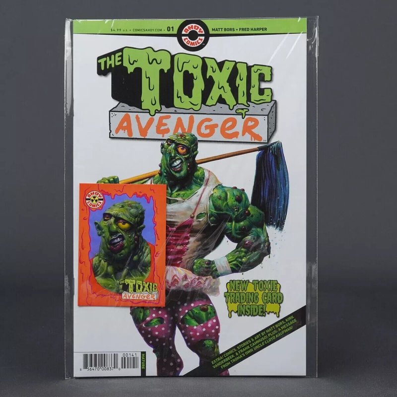 Toxic Avenger #1 (of 5) Cover D w/ Card Variant Comic Book 2024 - Ahoy Comics