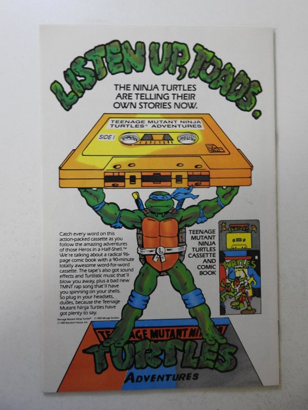 Teenage Mutant Ninja Turtles Adventures #2 (1989) VF Condition!