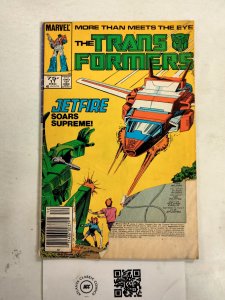 The Transformers  #11 PR Marvel Comic Books Megatron Jetfire Optimus 17 HH31