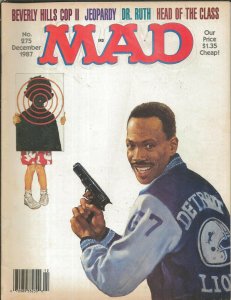 ORIGINAL Vintage Dec 1987 Mad Magazine #275 Beverly Hills Cop Jeopardy!