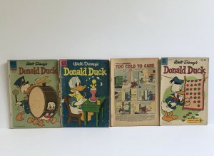 Donald Duck Lot Of 4 