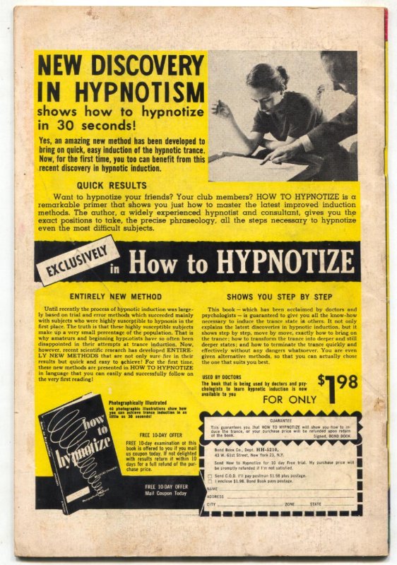 Adventures Into The Unknown #152  1964 - ACG  -VG - Comic Book