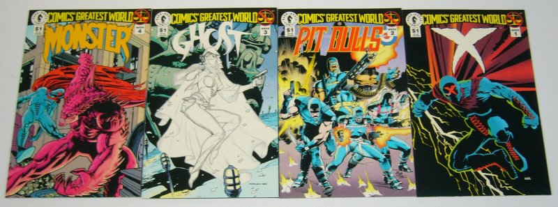 Comics' Greatest World: Arcadia #1-4 VF/NM complete series - adam hughes ghost X