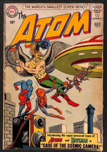 Atom #7 1st Hawkman Crossover!