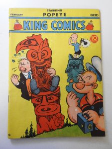 King Comics #35 (1939) GD/VG Condition 1 1/2 in cumulative spine split