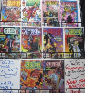 GENERATION X (MARVEL 1994) #7-24. BACHALO, LOBDELL,X-MEN, WHITE QUEEN VF-NM