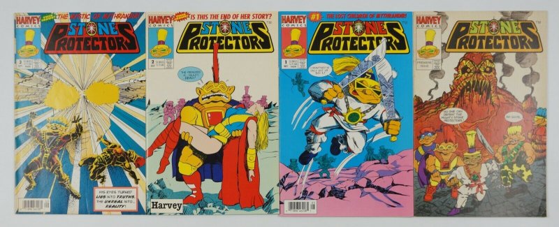 Stone Protectors #1-3 FN/VF/NM complete series + one-shot TROLL DOLL RARE SET 2