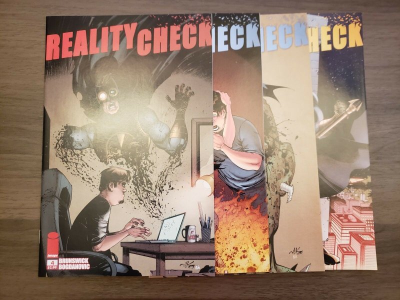 Reality Check (Image 2013) #1,2,3,4 SET Glen Brunswick Viktor Bogdanovic 