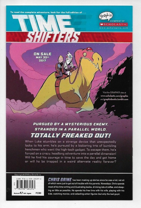 FCBD Time Shifters #1 (Graphix, 2017) NM 