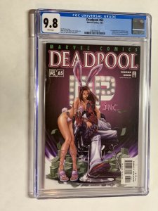 Deadpool 65 cgc 9.8 wp 1st black swan marvel