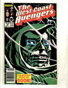 12 West Coast Avengers Marvel Comics # 26 28 29 30 33 35 41 42 44 48 49 50 WS12 