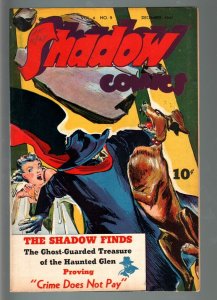 SHADOW COMICS V.4 #9-1944-doc savage-GOLDEN AGE-VF plus VF+