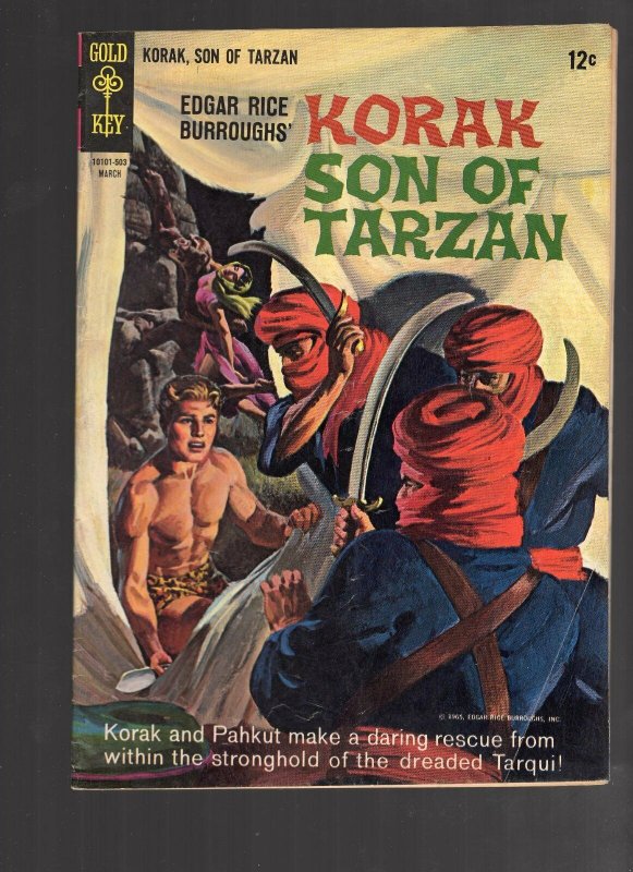 Korak, Son of Tarzan #7 (Mar 1965, Western Publishing) - Very Good