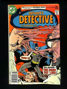 Detective Comics (1937) #471 1st Modern Hugo Strange!