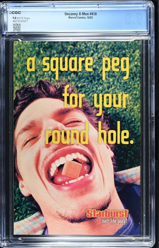 Uncanny X-Men #410 (10/02) Graded CGC 9.8