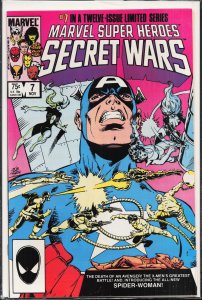 Marvel Super Heroes Secret Wars #7 (1984) [Key Issue]