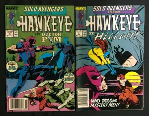 SOLO AVENGERS STARRING HAWKEYE 16 COMICS LOT VG/NM INCLUDES #3, 5-19