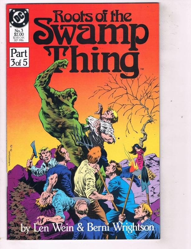 Roots of the Swamp Thing (1986) #3 DC Comic Book HH4 AD38