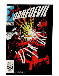 Daredevil #203 (1984) 8.5/9.0 John Byrne Cover / ID#706
