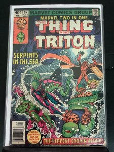 Marvel Two-in-One #65 Newsstand Edition (1980)