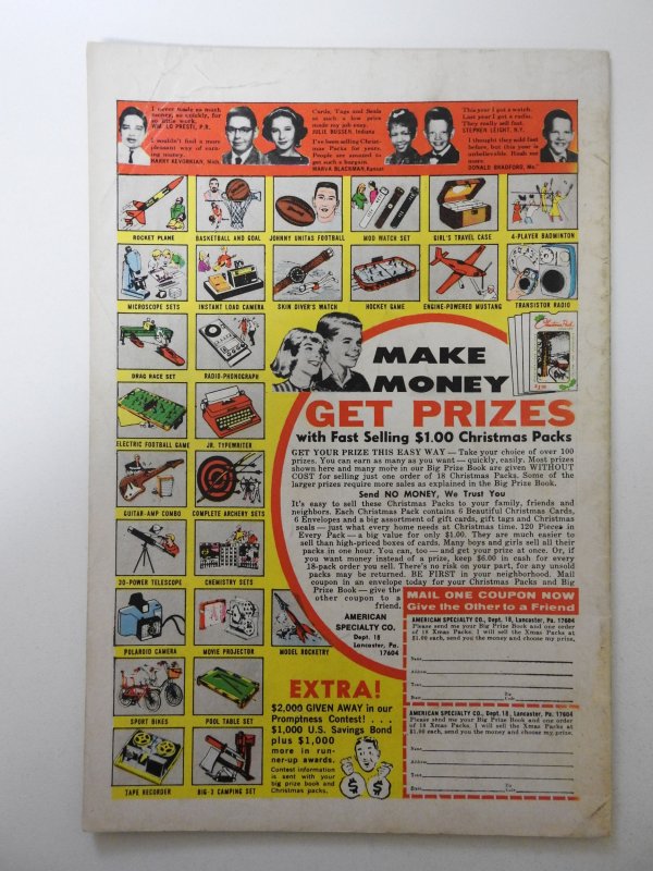 Amazing Adventures #9 (1971) VG+ Condition moisture stain