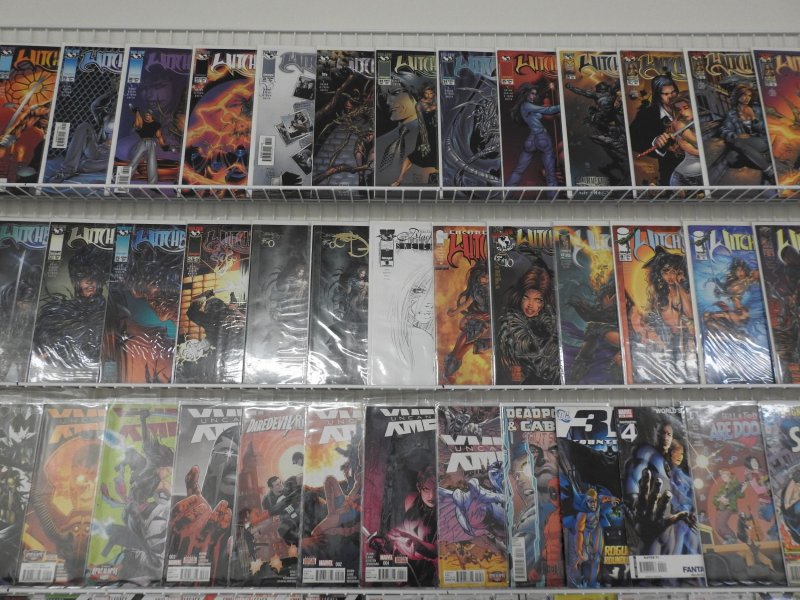 Huge Lot 160+ Comics W/ X-Men, Batman/Superman, Witchblade, +More! Avg VF Cond!