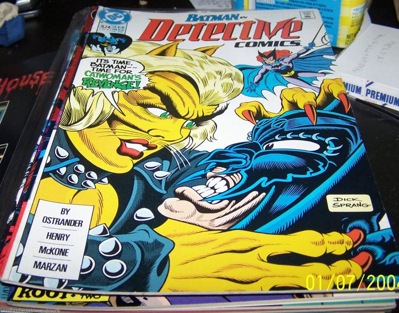 DETECTIVE COMICS  # 624  BATMAN 1990 DC   CATWOMAN