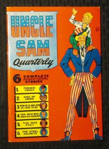 1975 UNCLE SAM Quarterly #1 Reprint FN- 5.5 Will Eisner