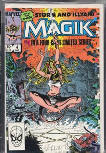 Magik (Storm and Illyana Limited Series) #4 (1984) Magik [Key Issue]