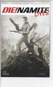 DIE!NAMITE LIVES (2021 DYNAMITE) #2 VARIANT 1:7 CVR A PARRILLO