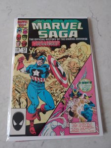 The Marvel Saga The Official History of the Marvel Universe #12 (1986)