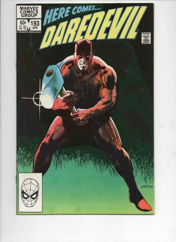 DAREDEVIL #193 VF  Murdock, Revenge, 1964 1983, more Marvel in store