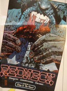 DOUBLE DYNAMITE Promo Poster, Red Neck Extremity 18 x 24, 2017, IMAGE Unused 573