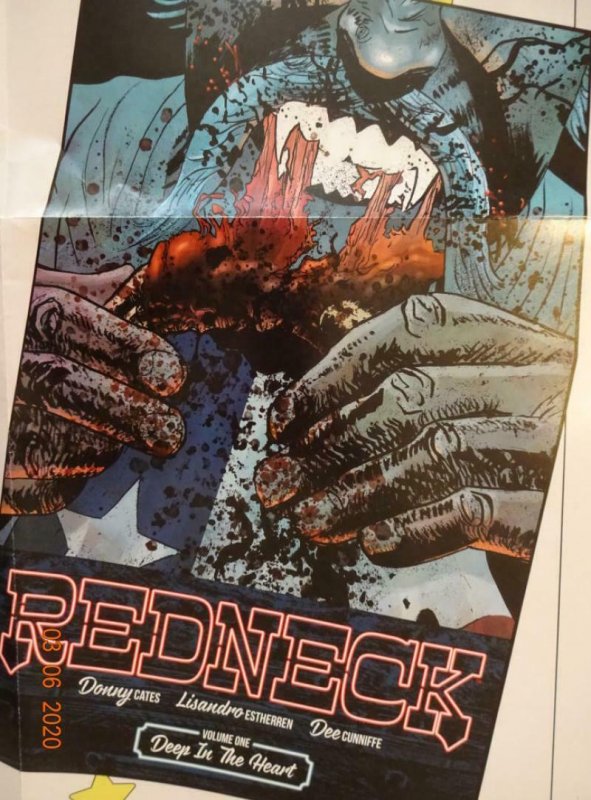 DOUBLE DYNAMITE Promo Poster, Red Neck Extremity 18 x 24, 2017, IMAGE Unused 573