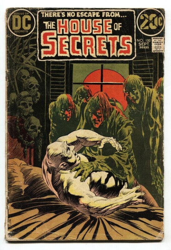 House of Secrets #100-DC-Berni Wrightson-Tom Palmer-Sergio Aragones-horror-G