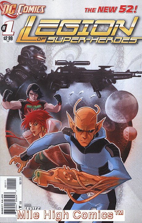 LEGION OF SUPER-HEROES (2011 Series)  (DC NEW52) #1 Near Mint Comics Book