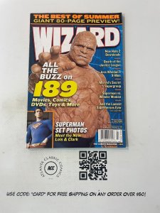 Wizard Comic Book Magazine # 165 Superman Thing X-Men Justice League 2005 4 J227