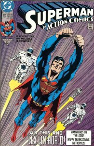 Action Comics #672 VF ; DC | Superman Lex Luthor II