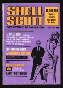 Shell Scott Mystery Magazine 11/1966-The Cautious Killers-Richard S. Prather-...