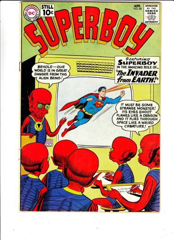 Superboy #88 (Apr-61) VG/FN- Mid-Grade Superboy