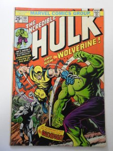 The Incredible Hulk #181 (1974) VG Condition MVS intact! stain bc
