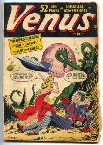 Venus #10 1950- 1st horror & sci-fi issue- Atlas rare VG