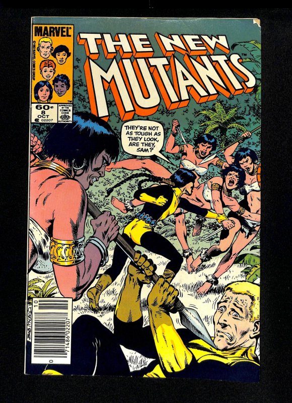 New Mutants #8 Newsstand Variant